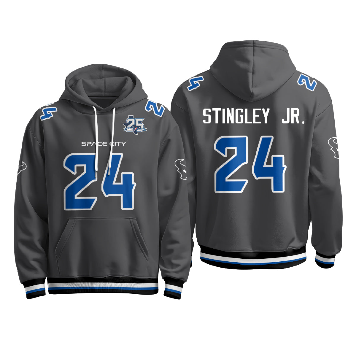 HOU Star Edition Pullover Hoodie - Printed
