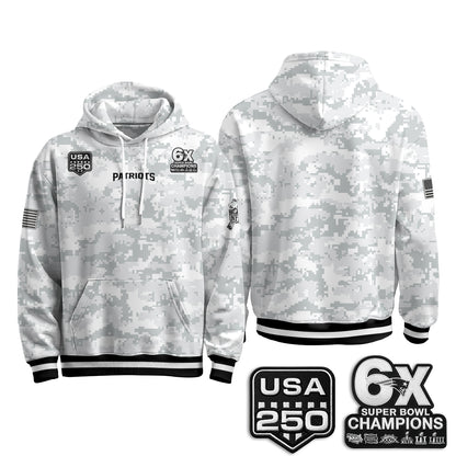 NE 2026 Salute To Service Edition Pullover Hoodie - Printed