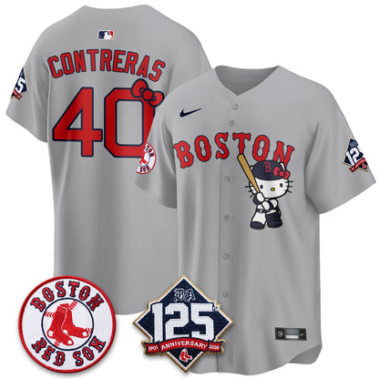 Boston Red Sox x Meow KT Vapor Limited Jersey - Stitched
