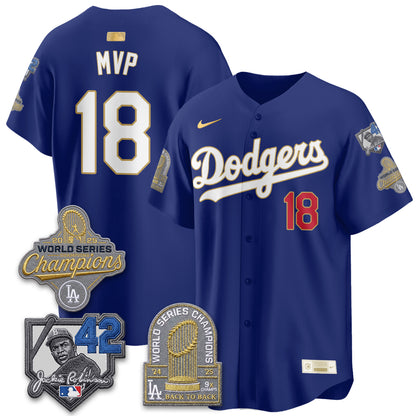 LAD 2026 Jackie Robinson New Era Vapor Limited Jersey - All Stitched