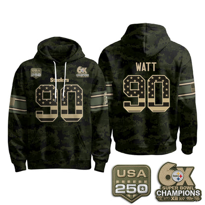 PIT 2026 Salute To Service Edition Pullover Hoodie - Printed