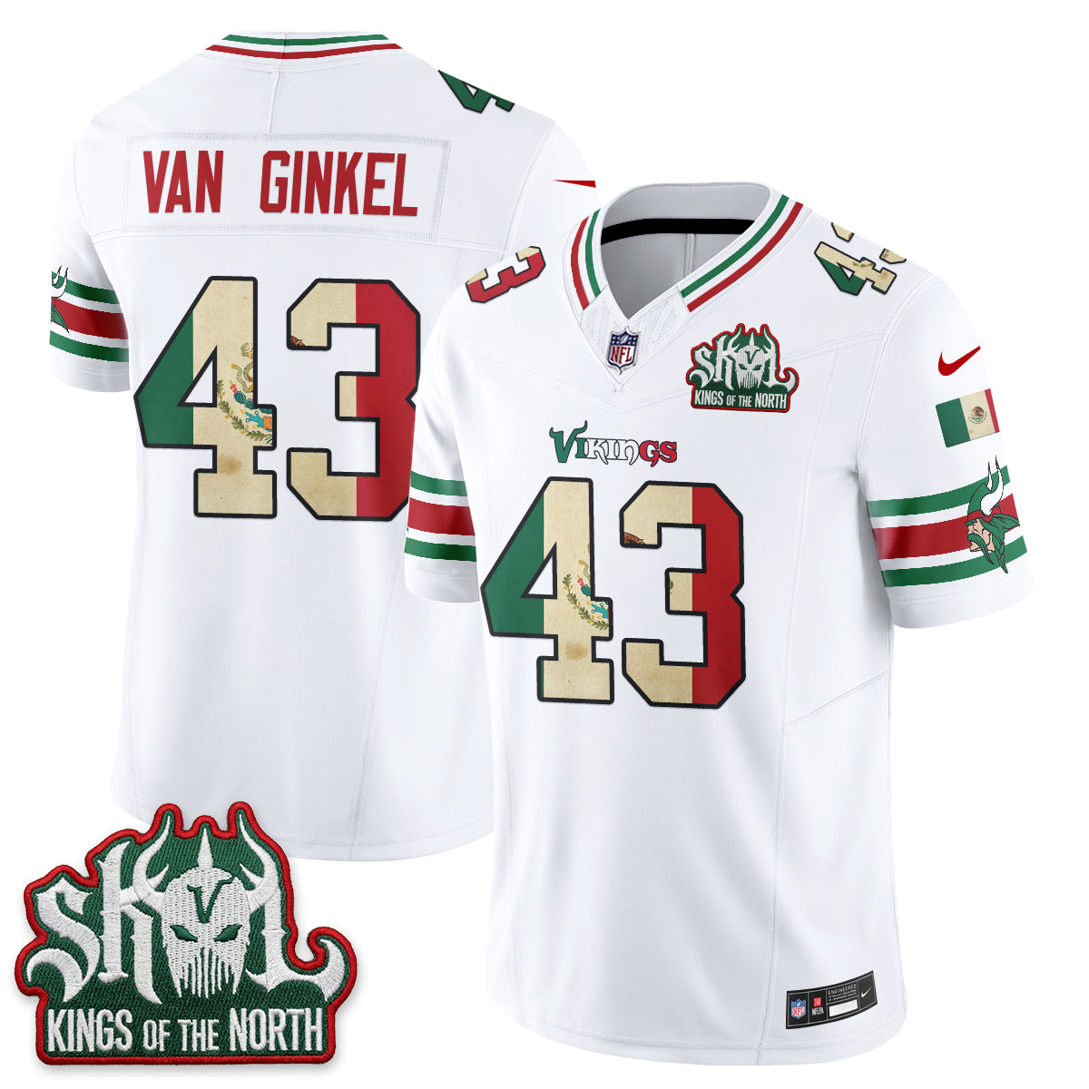 MIN Mexico Edition Vapor Jersey - Stitched