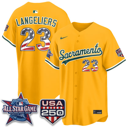 Oakland Athletics 2026 All Star Edition Vapor Jersey - Stitched