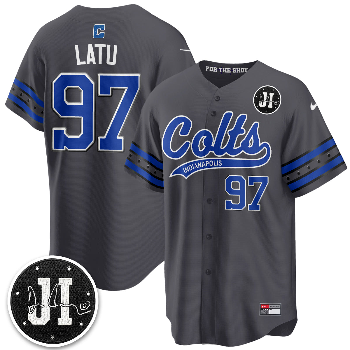 Indianapolis Colts 2026 Rivalries Baseball Vapor Jersey - Stitched