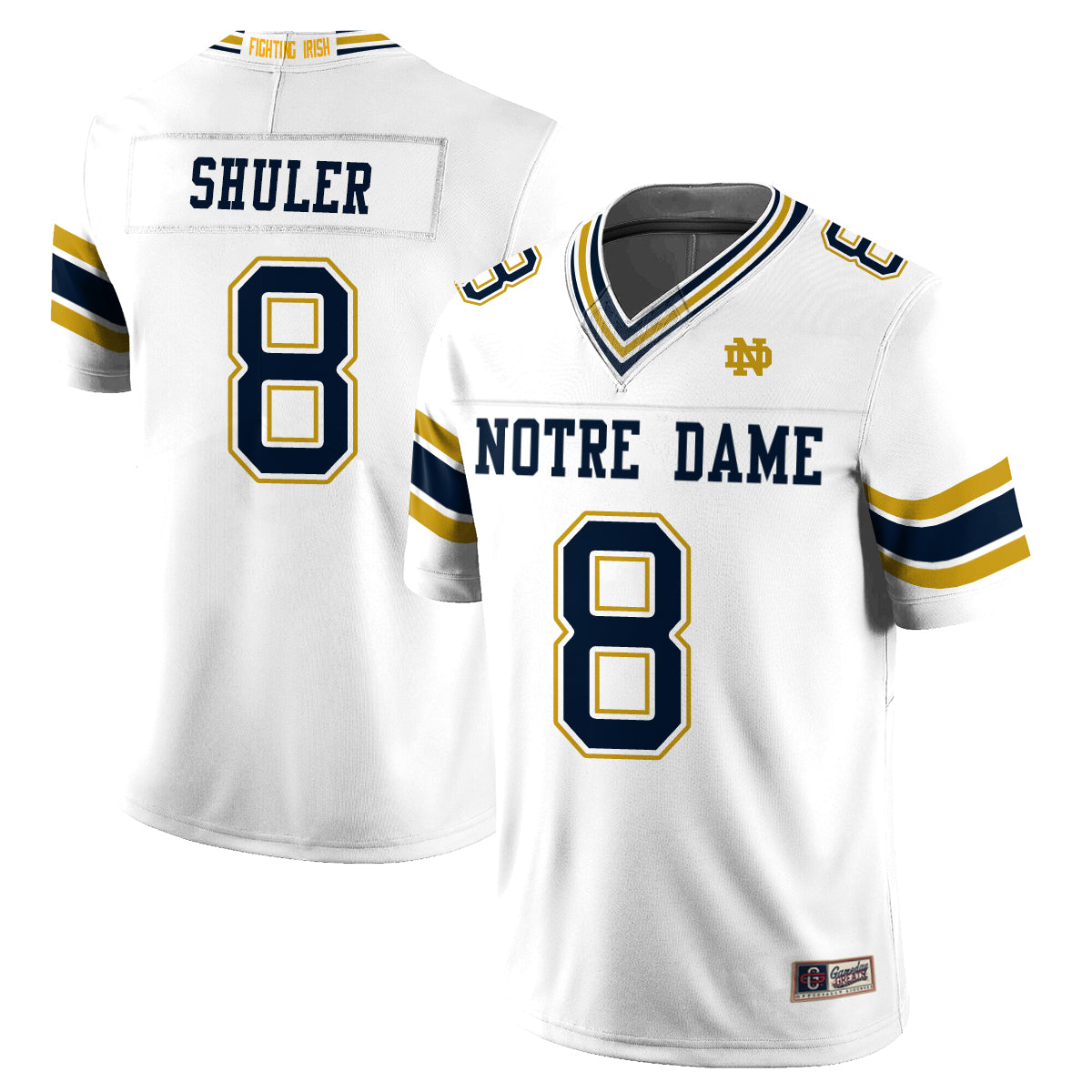 Notre Dame Fighting Irish 2026 Shamrock Series Football Vapor Jersey - Stitched