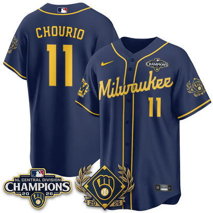 MIL 2026 NL Division Champs Vapor Jersey - Stitched