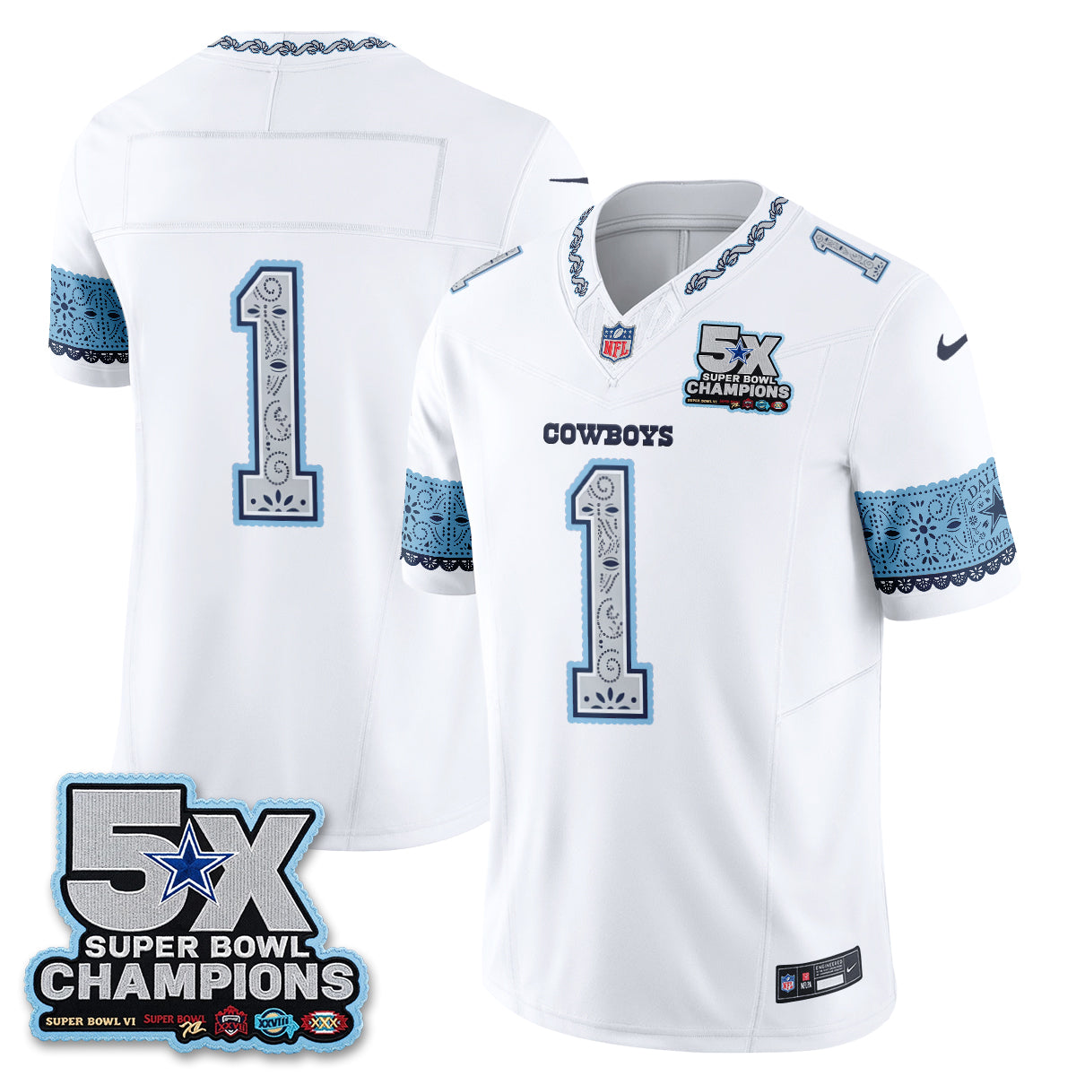 DAL 2026 Hispanic Month Edition Vapor Jersey - Stitched