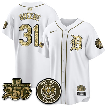 DET 2026 Armed Forces Day Jersey - Stitched