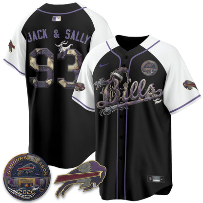 BUF 2026 Nightmare Edition Vapor Baseball Jersey - Stitched