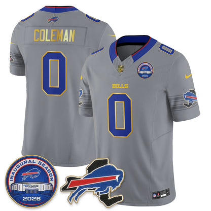 BUF 2026 Gold Trim Edition Vapor Jersey - Stitched