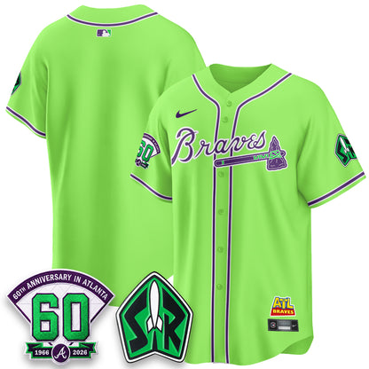 ATL 60th Anniversary Space Ranger Edition Vapor Limited Jersey - All Stitched