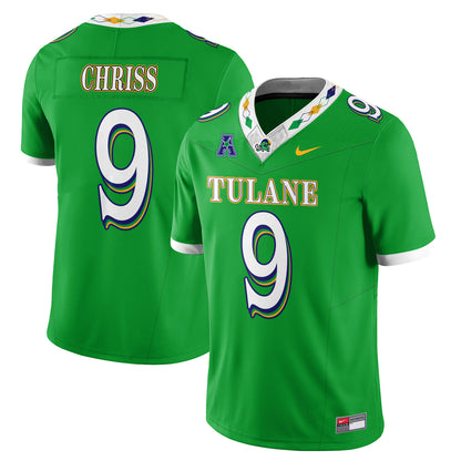 Tulane Green Wave 2026 City Football Vapor Jersey - Stitched