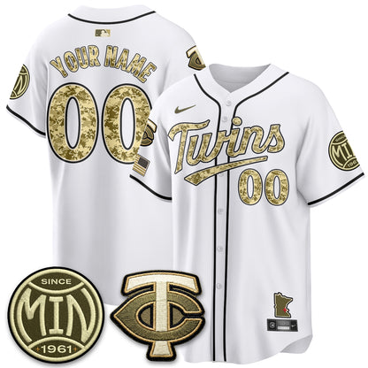 MIN 2026 Armed Forces Day Custom Jersey  - Stitched