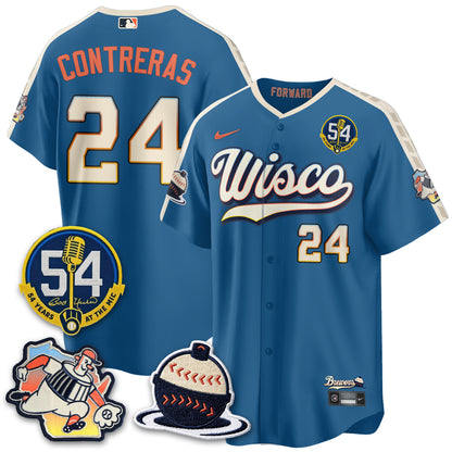 MIL 2026 City Connect Bob Uecker Vapor Limited Jersey - All Stitched V1