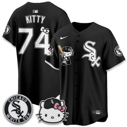 Chicago White Sox x Meow KT Vapor Jersey - Stitched