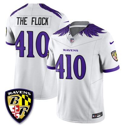 Baltimore Ravens Halloween Edition Vapor Jersey - Stitched