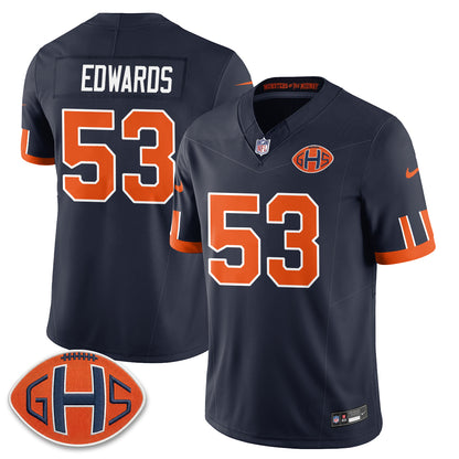 Chicago Bears 2026 Rivalries Vapor Jersey - Stitched