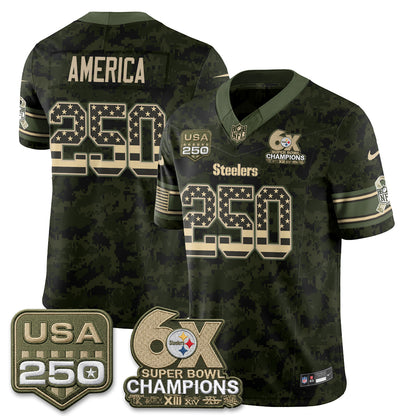 PIT 2026 Salute to Service Edition Vapor Jersey - Stitched