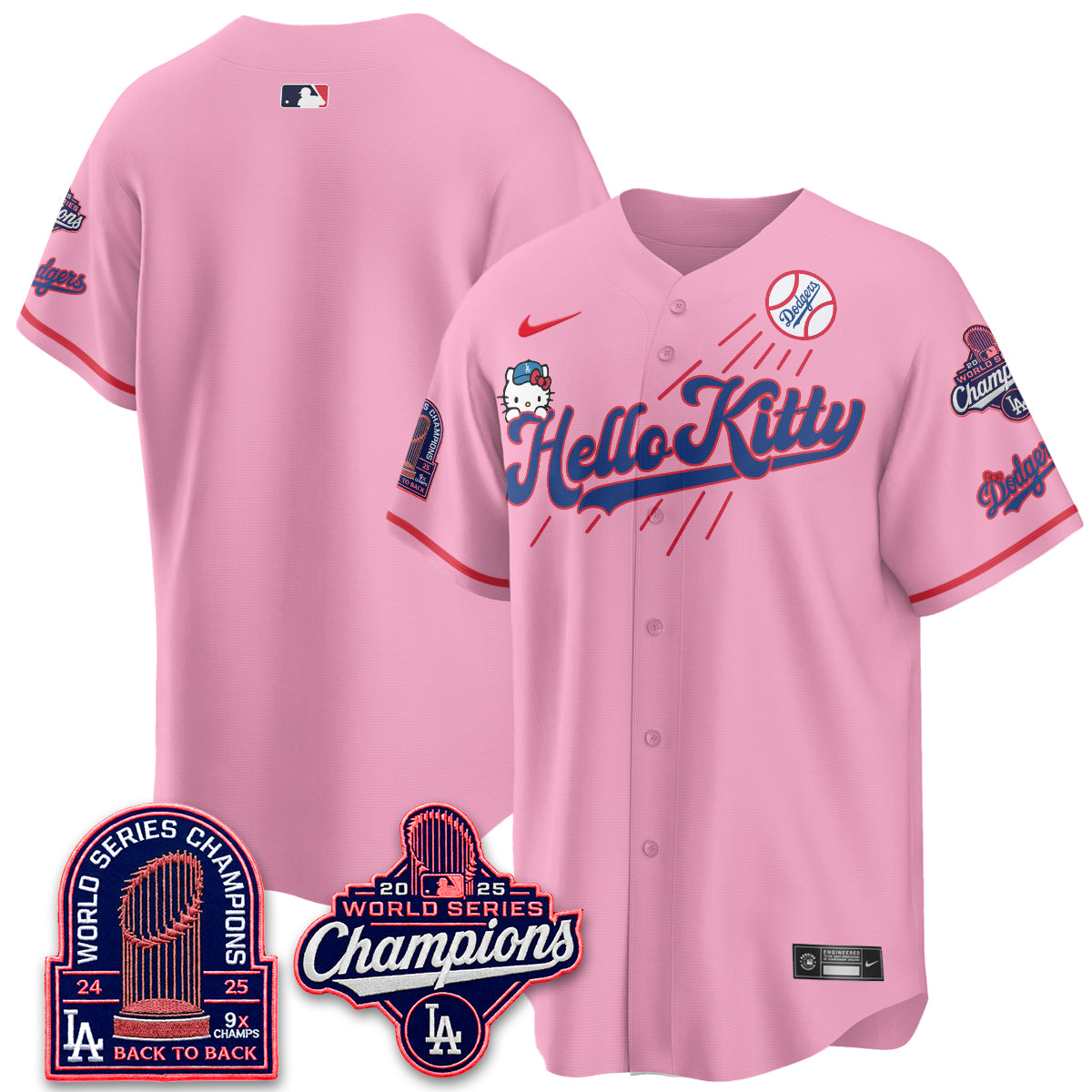 LAD x Hello Kitty Night 2026 Vapor Jersey - All Stitched - V3