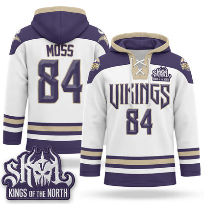 Minnesota Vikings 2026 Rivalries Fleece-Lined Hockey Hoodie - Stitched