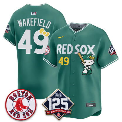 Boston Red Sox x Meow KT Vapor Limited Jersey - Stitched