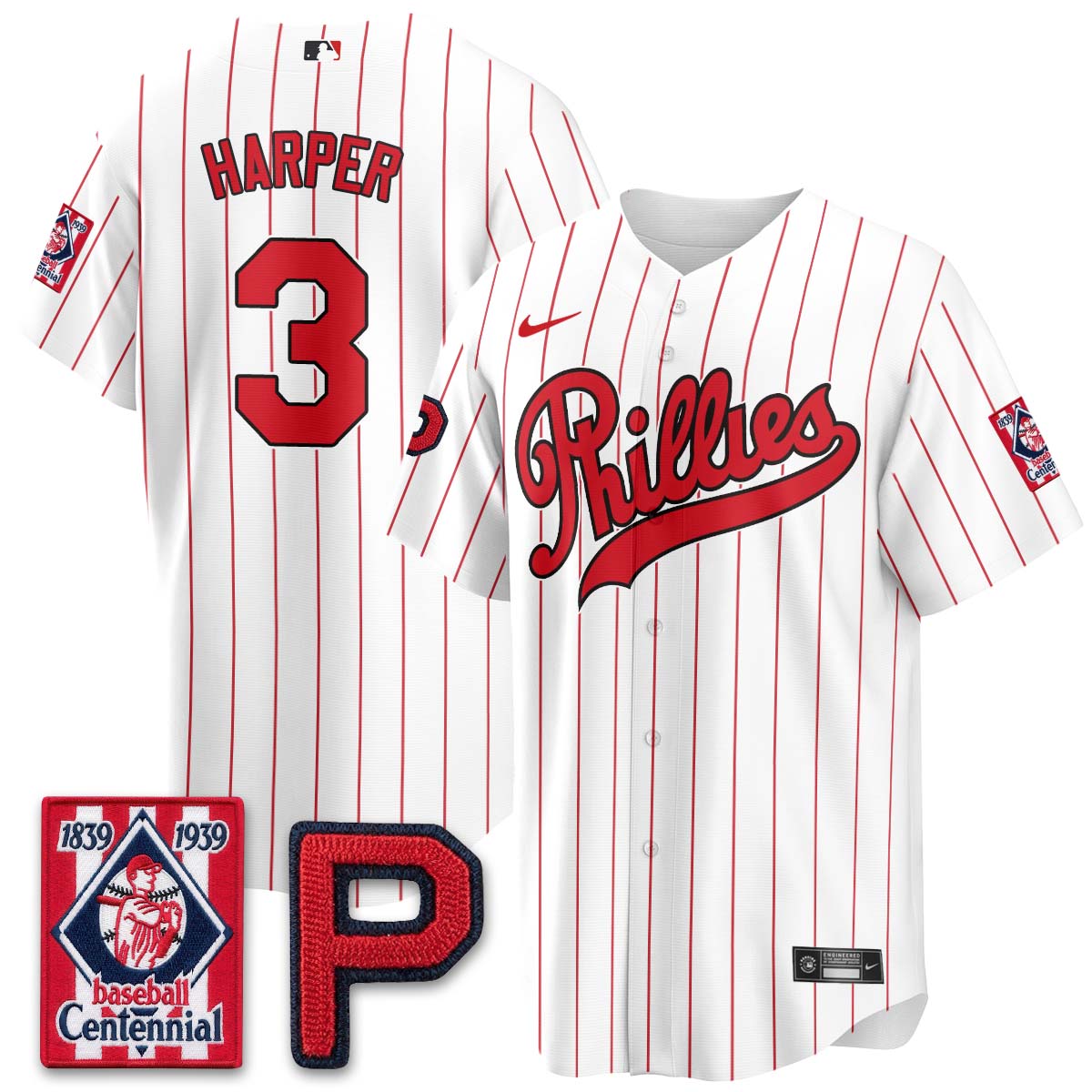 Philadelphia Phillies 2026 Field of Dreams Stadium Vapor Jersey - Stitched
