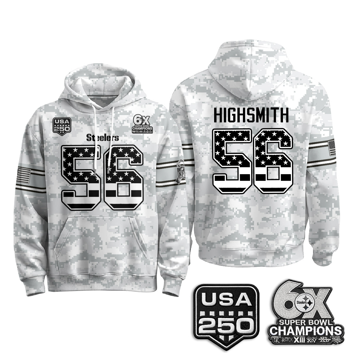 PIT 2026 Salute To Service Edition Pullover Hoodie - Printed