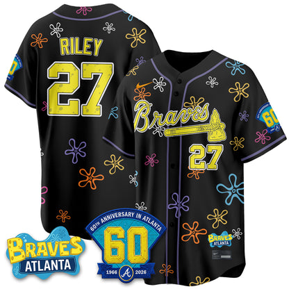 Atlanta Braves x SBSP Limited Vapor Jersey- Stitched