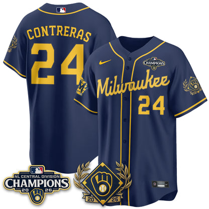 MIL 2026 NL Division Champs Vapor Jersey - Stitched