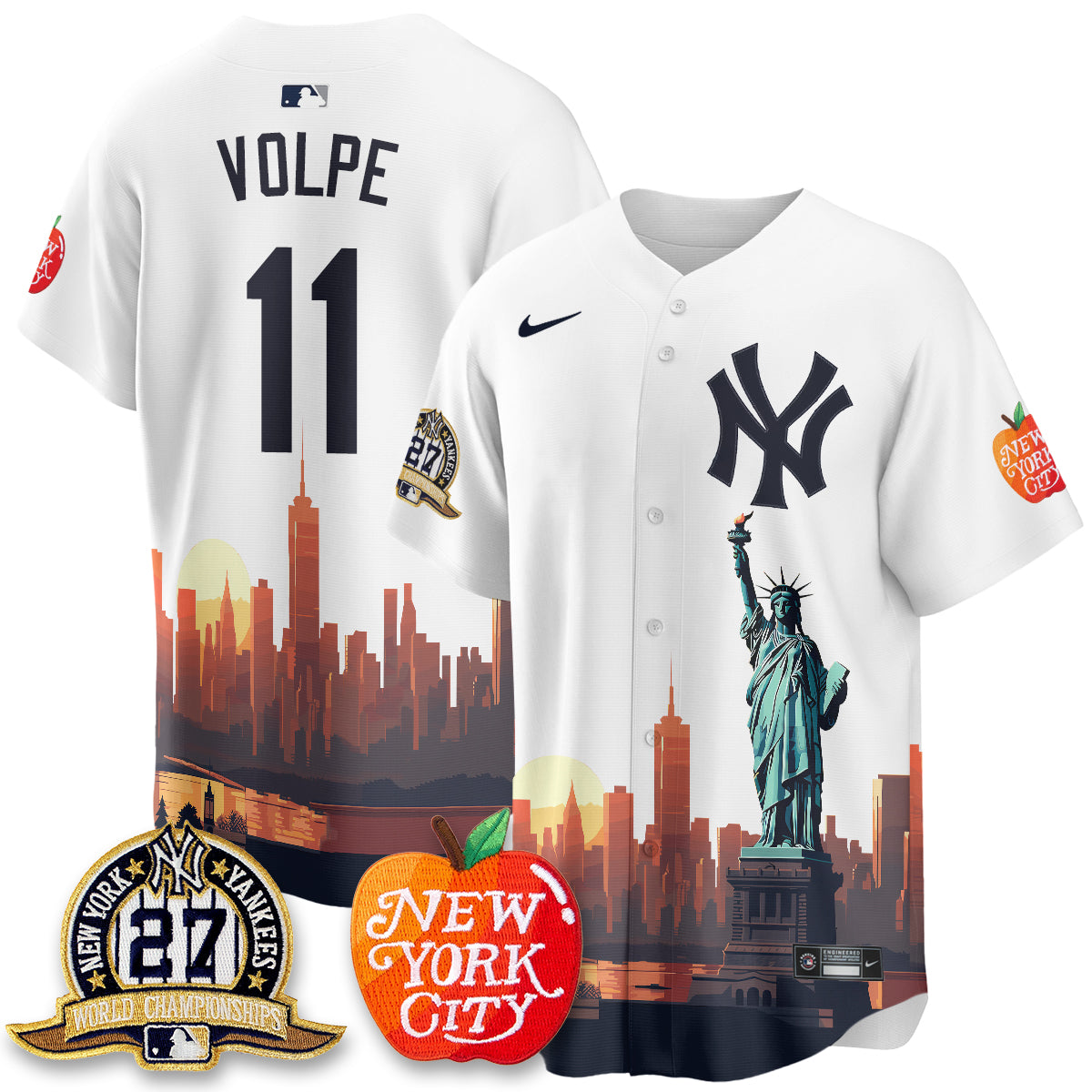 New York Yankees City Edition Vapor Jersey - Stitched