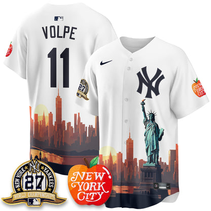 New York Yankees City Edition Vapor Jersey - Stitched