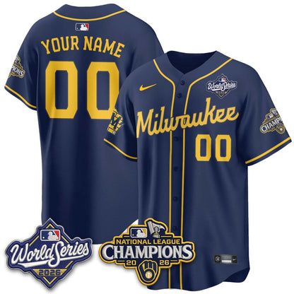 MIL 2026 NL Champions Custom Vapor Jersey - Stitched