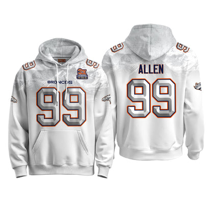 Denver Broncos Fangear Edition Hoodie - Printed
