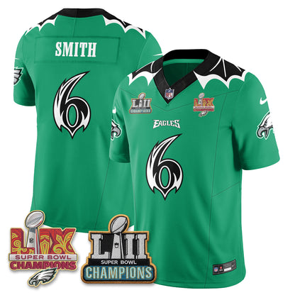Philadelphia Eagles x Bat Edition Vapor Jersey - Stitched