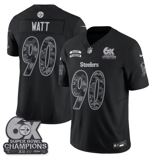 PIT 2026 Salute to Service Edition Vapor Jersey V3- Stitched