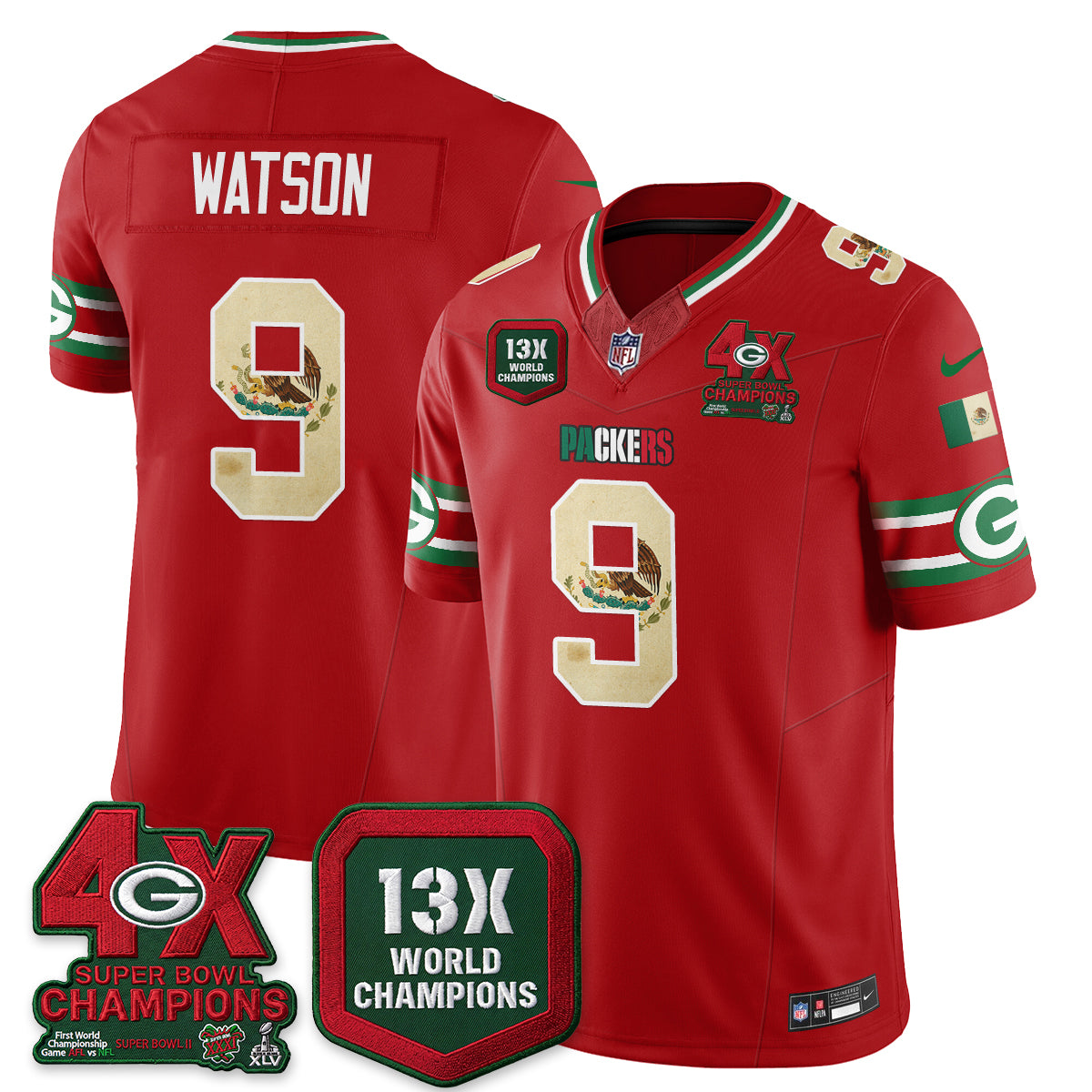 GB Mexico Edition Vapor Jersey - Stitched