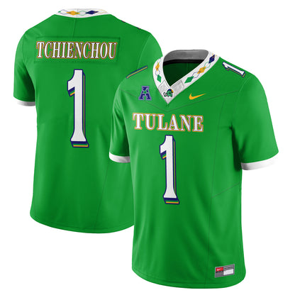 Tulane Green Wave 2026 City Football Vapor Jersey - Stitched