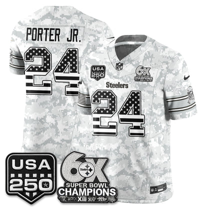 PIT 2026 Salute to Service Edition Vapor Jersey - Stitched