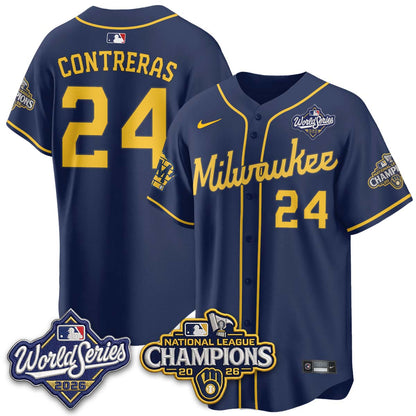 MIL 2026 NL Champions Vapor Jersey - Stitched