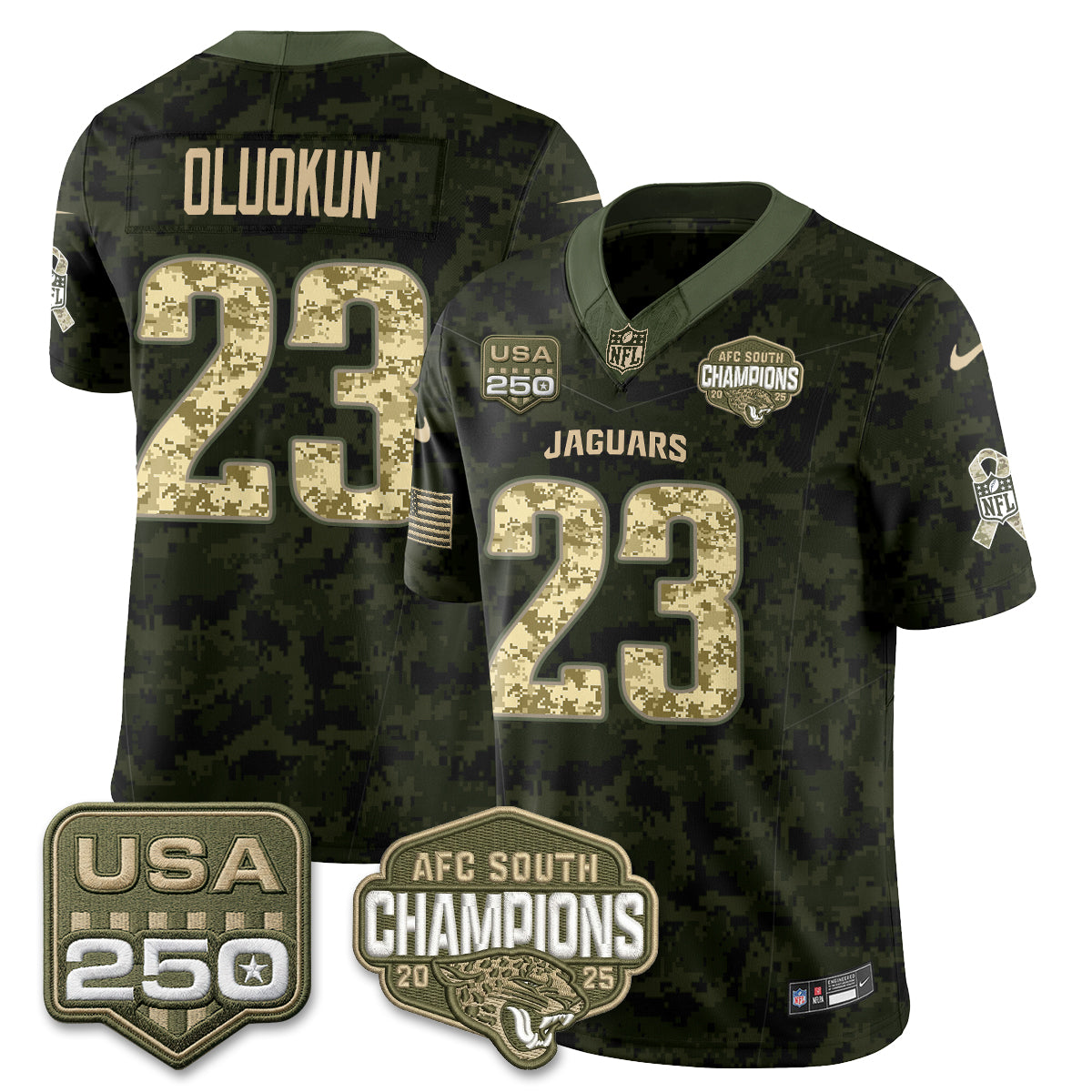JAX 2026 Salute to Service Vapor Jersey - Stitched