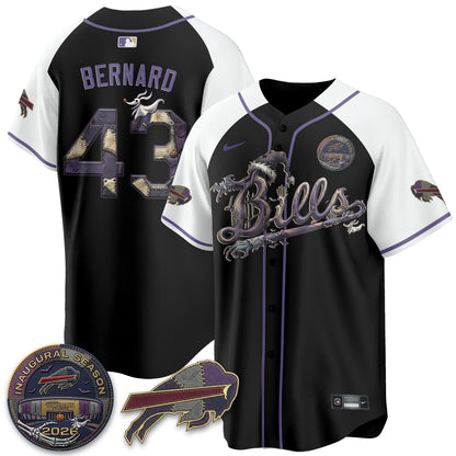 BUF 2026 Nightmare Edition Vapor Baseball Jersey - Stitched