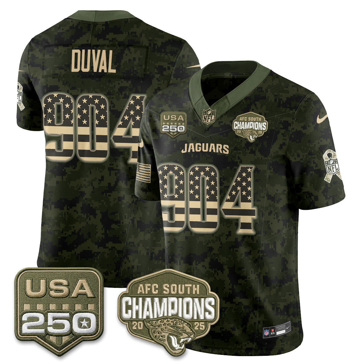 JAX 2026 Salute to Service Vapor Jersey - Stitched