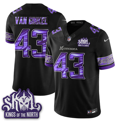 MIN Fangear Edition Warrior Skol Patch Vapor Jersey - Stitched