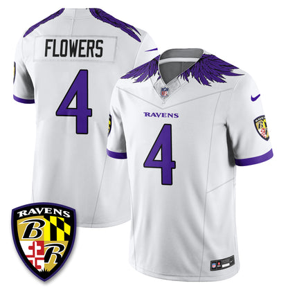 Baltimore Ravens Halloween Edition Vapor Jersey - Stitched