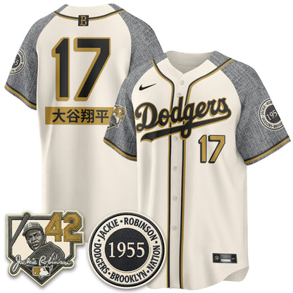 LAD 2026 New Era Jackie Robinson Vapor Limited Jersey -  All Stitched