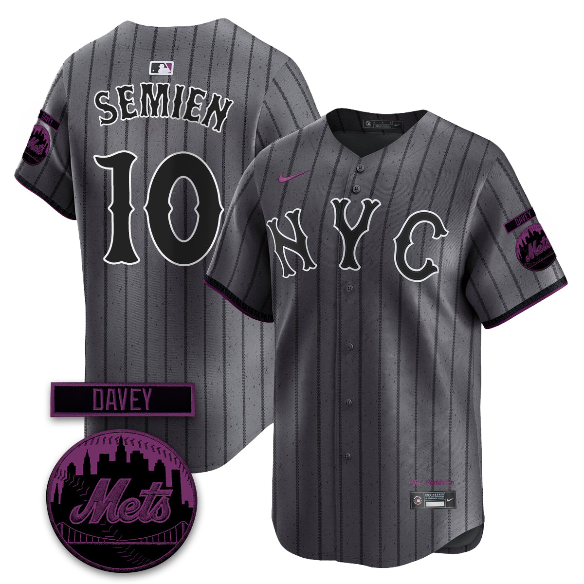 NYM 2026 Davey Johnson Memorial Vapor Limited Jersey - All Stitched