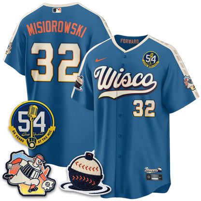 MIL 2026 City Connect Bob Uecker Vapor Limited Jersey - All Stitched V1