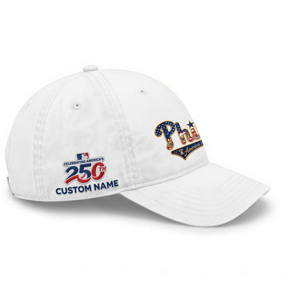 PHI 2026 Independence Day Custom Wash Hat V2- Embroidered