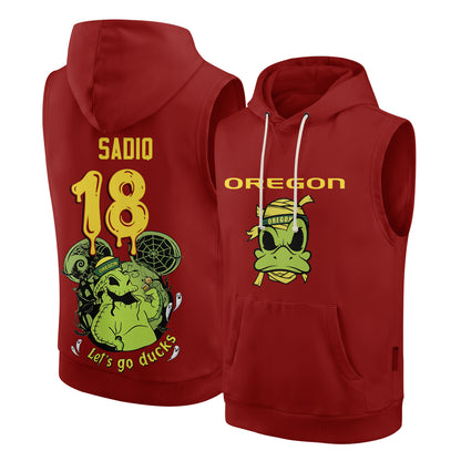 ORE x Boongie Monster Edition Pullover Sleeveless Hoodie Tank Top - Printed