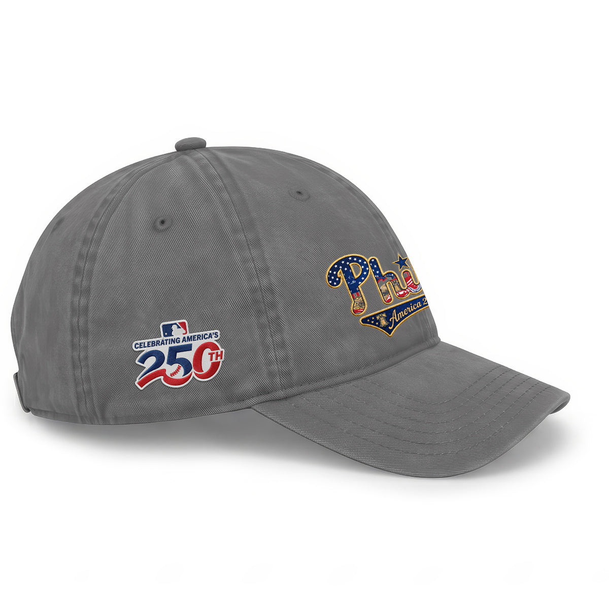 PHI 2026 Independence Day Wash Hat V2- Embroidered